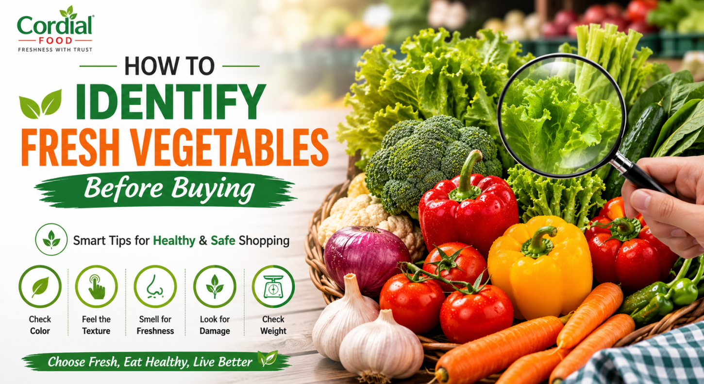 How to Identify Fresh Vegetables Before Buying – Fresh and Healthy Vegetable Shopping Guide